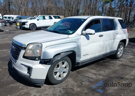 2016 GMC Terrain Sle-1 из США, поврежденный, VIN 2GKALMEK0G6222668